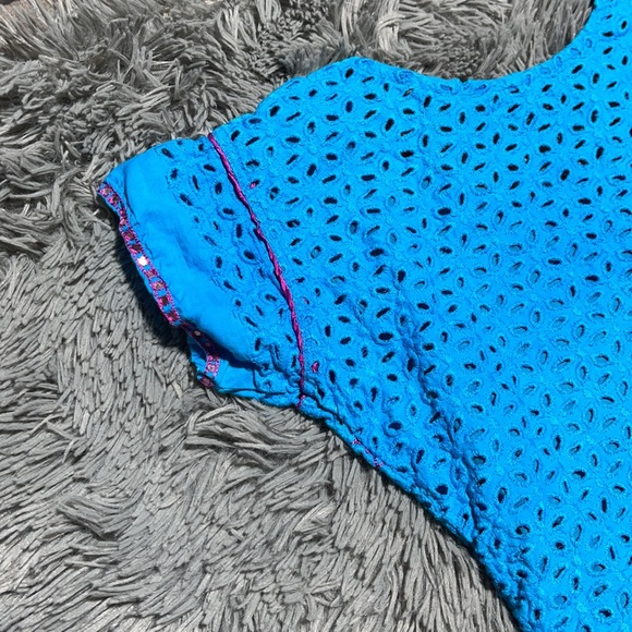 🥰🥰Eyelet, Embroidered, Handmade Tunic Dress🥰🥰 - Picture 8 of 15